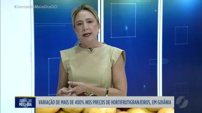 itemVariação de mais de 400% nos preços de hortifrutigranjeiros em Goiânia