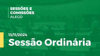 Imagem de capa do vídeo - Sessão Ordinária