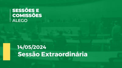 Imagem de capa do vídeo - Sessão Extraordinária (completo)