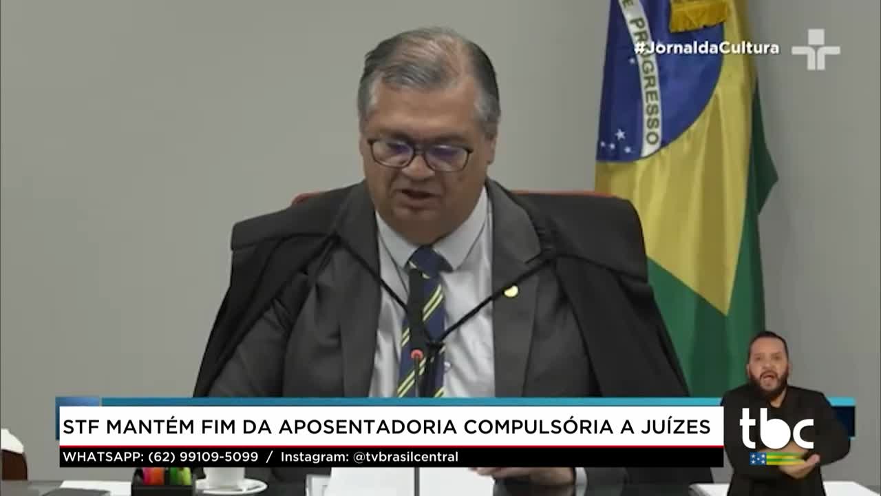 itemSTF mantém Fim da Aposentadoria Compulsória a Juízes