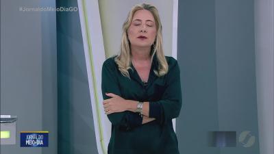 Homem agride mulher dentro de &ocirc;nibus do BRT em Goi&acirc;nia