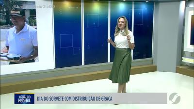 itemDia do sorvete com distribuição de graça