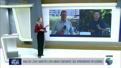 itemGCM no combate a linhas cortantes em Goiânia