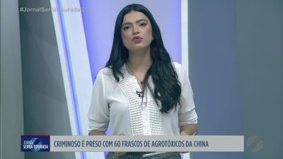 itemCriminoso é preso com 60 frascos de agrotóxicos