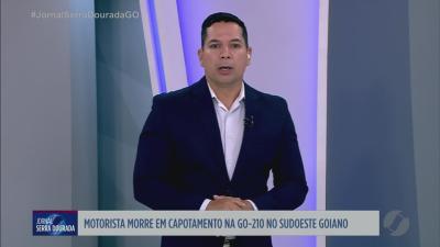 itemMotorista morre em capotamento na GO-210 no Sudoeste Goiano